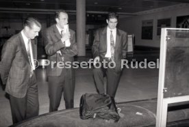 15.09.92 Ankunft Leeds United Flughafen Stuttgart