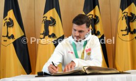 25.05.25 VfB Stuttgart Empfang Rathaus DFB-Pokal Sieg
