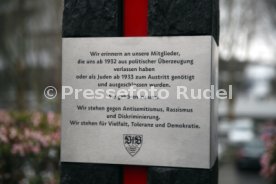VfB Stuttgart Einweihung Gedenk-Stele