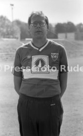 06.07.87 VfB Stuttgart Fototermin 1987/1988
