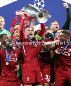 UEFA Champions League Finale 2019 Tottenham Hotspurs - FC Liverpool