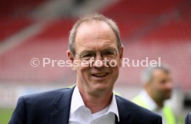 03.06.22 VfB Stuttgart Baggerbiss Umbau Mercedes-Benz Arena Haupttribüne