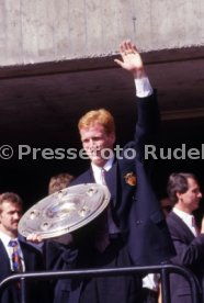 17.05.1992 VfB Stuttgart Meisterschaft Empfang im Stadion