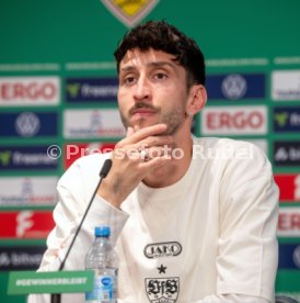 22.05.26 VfB Stuttgart Pressekonferenz DFB-Pokal Finale 2025/2026 Berlin