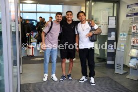 06.06.23 VfB Stuttgart Ankunft Flughafen Stuttgart
