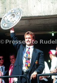 17.05.1992 VfB Stuttgart Meisterschaft Empfang im Stadion