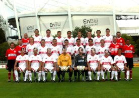 29.08.03 U19 VfB Stuttgart Fototermin Saison 2003/2004