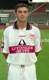 08.07.97 VfB Stuttgart Fototermin Saison 1997/1998