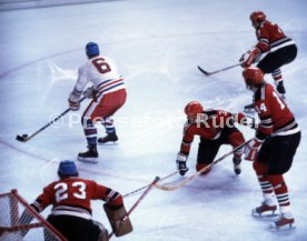 Olympia 1976 Eishockey Tschechoslowakei - BR Deutschland