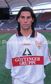 08.07.97 VfB Stuttgart Fototermin Saison 1997/1998