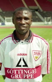 08.07.97 VfB Stuttgart Fototermin Saison 1997/1998
