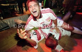 14.06.97 VfB Stuttgart Party DFB-Pokal Sieg 1997