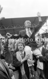 21.06.87 Stuttgarter Kickers Empfang DFB-Pokal Finale 1987