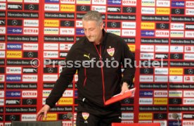 VfB Stuttgart Pressekonferenz