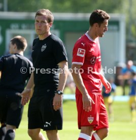 VfB Stuttgart Trainingslager Neustift 2017, Testspiel, VfB Stuttgart - Asteras Tripolis