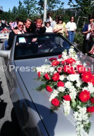 17.05.1992 VfB Stuttgart Meisterschaft Autokorso