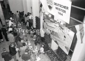26.05.1984 VfB Stuttgart Meisterschaft 1984 Empfang Rathaus
