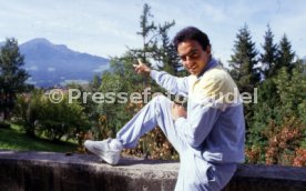 24.09.86 FC Swarovski Tirol Hansi M&uuml;ller