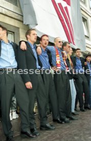 15.06.97 VfB Stuttgart Empfang am Rathaus DFB-Pokal Sieg 1997