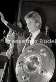 26.05.1984 VfB Stuttgart Meisterschaft 1984 Empfang Rathaus