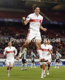 VFB Stuttgart-Cherno More Varna Mario Gomez Tor Jubel