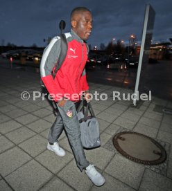 VfB Stuttgart Abflug ins Trainingslager La Manga Flughafen Stuttgart