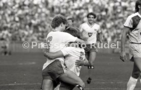 DFB-Pokal Finale 1987 Hamburger SV - Stuttgarter Kickers