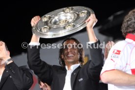 19.05.07 VfB Stuttgart Meisterschaft 2007 Empfang Schlossplatz
