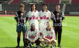 08.07.97 VfB Stuttgart Fototermin Saison 1997/1998