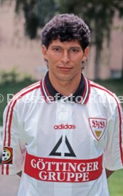 08.07.97 VfB Stuttgart Fototermin Saison 1997/1998