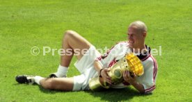 15.07.97 VfB Stuttgart Fototermin DFB-Pokal Sieger 1997