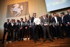 VfB Stuttgart Empfang Rathaus Meisterschaft 2. Bundesliga