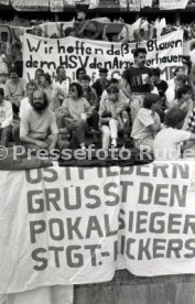 DFB-Pokal Finale 1987 Hamburger SV - Stuttgarter Kickers