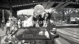 17.05.1992 VfB Stuttgart Meisterschaft Autokorso