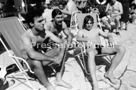 12.06.80 EM 1980 Italien DFB Quartier Trainingscamp Rom