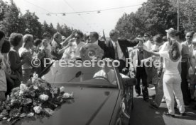 17.05.1992 VfB Stuttgart Meisterschaft Autokorso