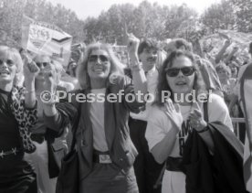17.05.1992 VfB Stuttgart Meisterschaft Empfang im Stadion