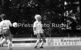 27.07.85 Frauenfussball Eintracht Stuttgart - Erzgebirge Soccer