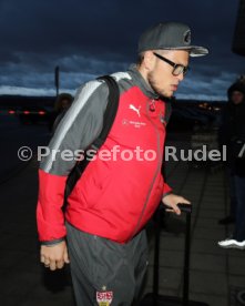 VfB Stuttgart Abflug ins Trainingslager La Manga Flughafen Stuttgart