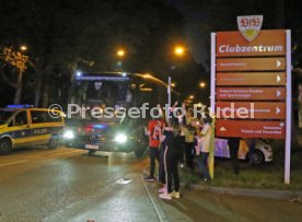 VfB Stuttgart Ankunft Vereinsgelände