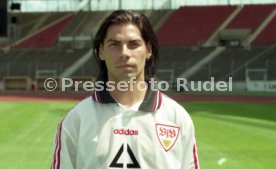 08.07.97 VfB Stuttgart Fototermin Saison 1997/1998