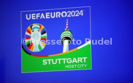 01.06.22 Fussball UEFA EM Euro 2024 Kick-Off Veranstaltung Stuttgart