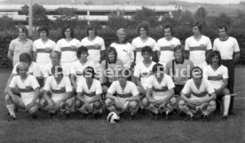 25.07.73 VfB Stuttgart Fototermin Saison 1973/1974