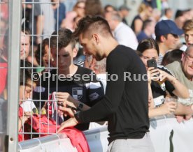 VFB Stuttgart-Fanauswahl Spiel