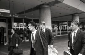 15.09.92 Ankunft Leeds United Flughafen Stuttgart