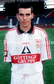 08.07.97 VfB Stuttgart Fototermin Saison 1997/1998