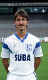 28.06.88 Karlsruher SC Fototermin Saison 1988/1989