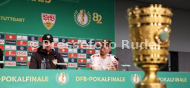23.05.25 VfB Stuttgart Pressekonferenz DFB-Pokal Finale 2025 Berlin