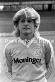 13.07.84 Karlsruher SC Fototermin 1984/1985
