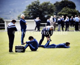 18.06.82 DFB Trainingscamp Gijon WM 1982